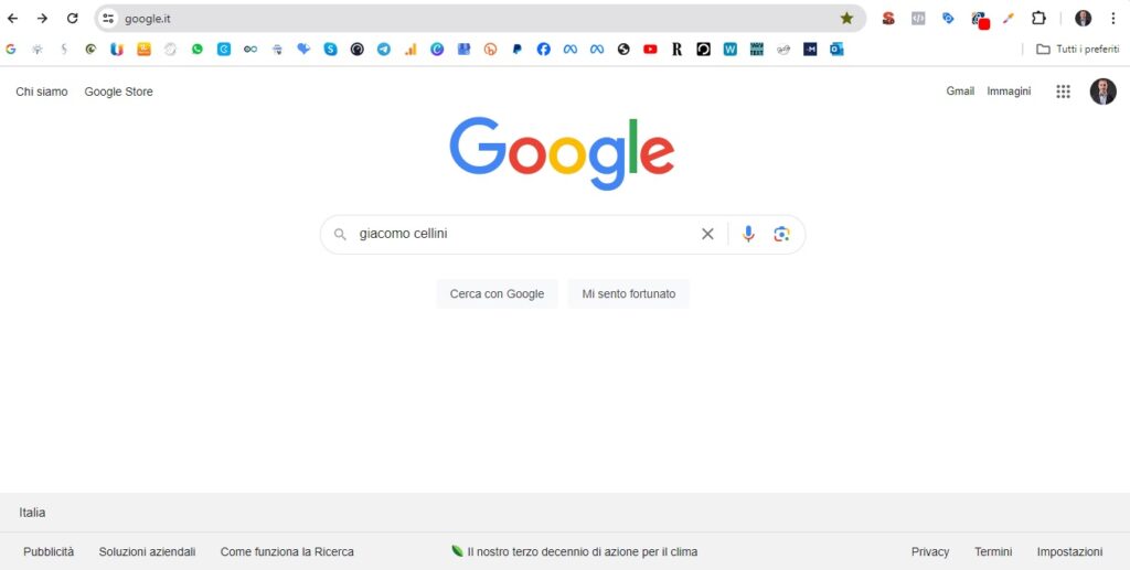 query ricerca google