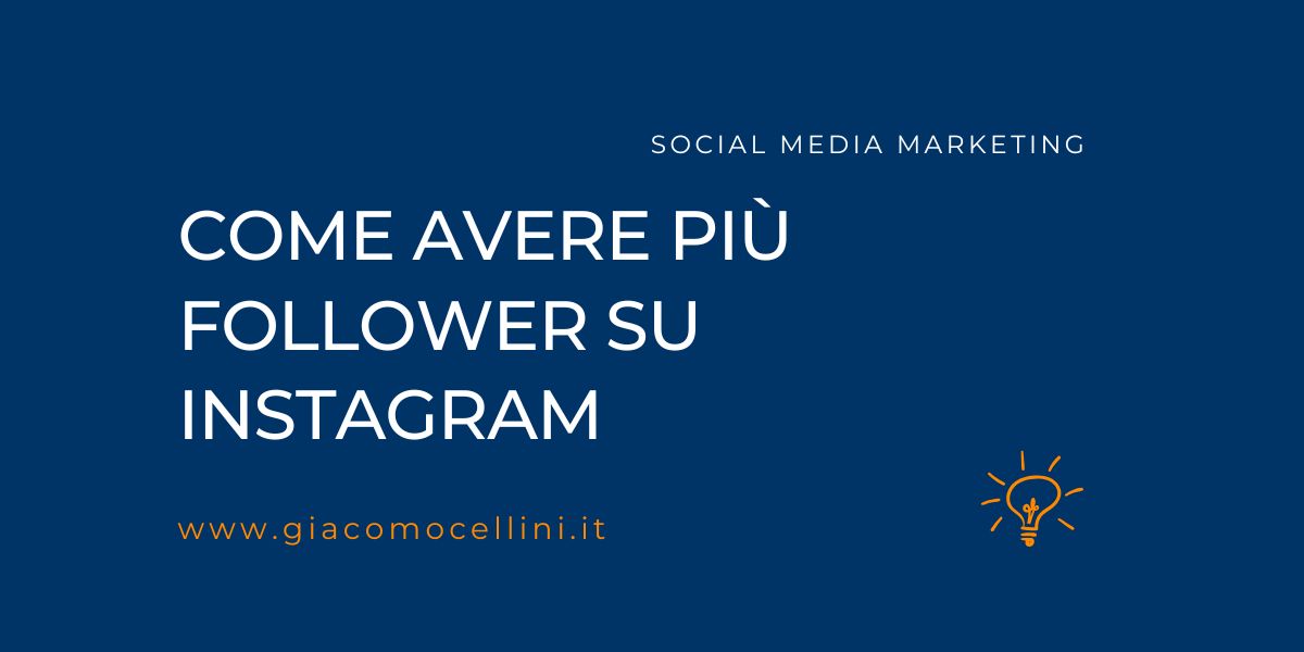 Come avere più follower su Instagram